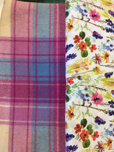 Load image into Gallery viewer, OOAK Upcycled Ladies Coat Pink Check 100% NZ Wool Lined 100% Cotton - Size 16