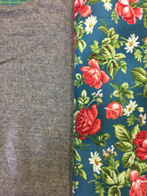 Load image into Gallery viewer, OOAK Upcycled Ladies Coat Charcoal 100% NZ Wool Lined 100% Cotton