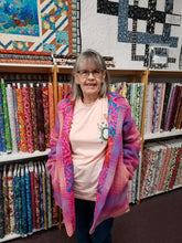 Load image into Gallery viewer, OOAK Upcycled Ladies Pink & Turquoise Plaid 100% Wool Lined 100% Cotton Order