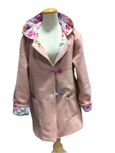 Load image into Gallery viewer, OOAK Upcycled Ladies Pale Pink 100% NZ Wool Lined 100% Cotton Made to Order