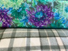 Load image into Gallery viewer, OOAK Upcycled Ladies Green Plaid Coat 100% NZ Wool Lined 100% Cotton - MADE TO ORDER - Choose Lining