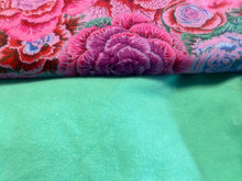 Load image into Gallery viewer, OOAK Upcycled Ladies Turquoise Coat 100% NZ Wool Lined 100% Cotton - MADE TO ORDER