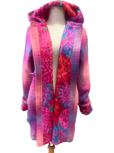 Load image into Gallery viewer, OOAK Upcycled Ladies Pink & Turquoise Plaid 100% Wool Lined 100% Cotton Order