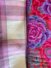 Load image into Gallery viewer, OOAK Ladies Upcycled 100% Pink & Grey Plaid Coat Lined 100% Cotton - MADE TO ORDER