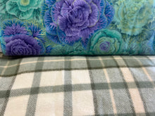 Load image into Gallery viewer, OOAK Upcycled Ladies Green Plaid Coat 100% NZ Wool Lined 100% Cotton - MADE TO ORDER - Choose Lining