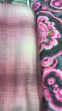 Load image into Gallery viewer, OOAK Upcycled Ladies Pink Check 100% NZ Wool Lined 100% Cotton