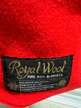 Load image into Gallery viewer, OOAK Upcycled Ladies Red Coat 100% NZ Wool Lined 100% Cotton - Size 14