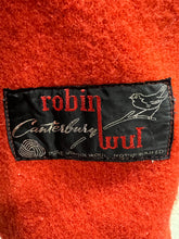 Load image into Gallery viewer, OOAK Upcycled Ladies Rust Coat 100% NZ Wool Lined 100% Cotton - Size 10
