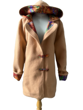 Load image into Gallery viewer, OOAK Upcycled Ladies Camel 100% NZ Wool Lined 100% Cotton Order