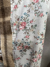 Load image into Gallery viewer, Upcycled Ladies Brown Check Coat 100% NZ Wool Lined 100% Cotton - Size 12