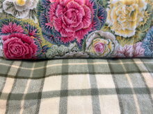 Load image into Gallery viewer, OOAK Upcycled Ladies Green Plaid Coat 100% NZ Wool Lined 100% Cotton - MADE TO ORDER - Choose Lining