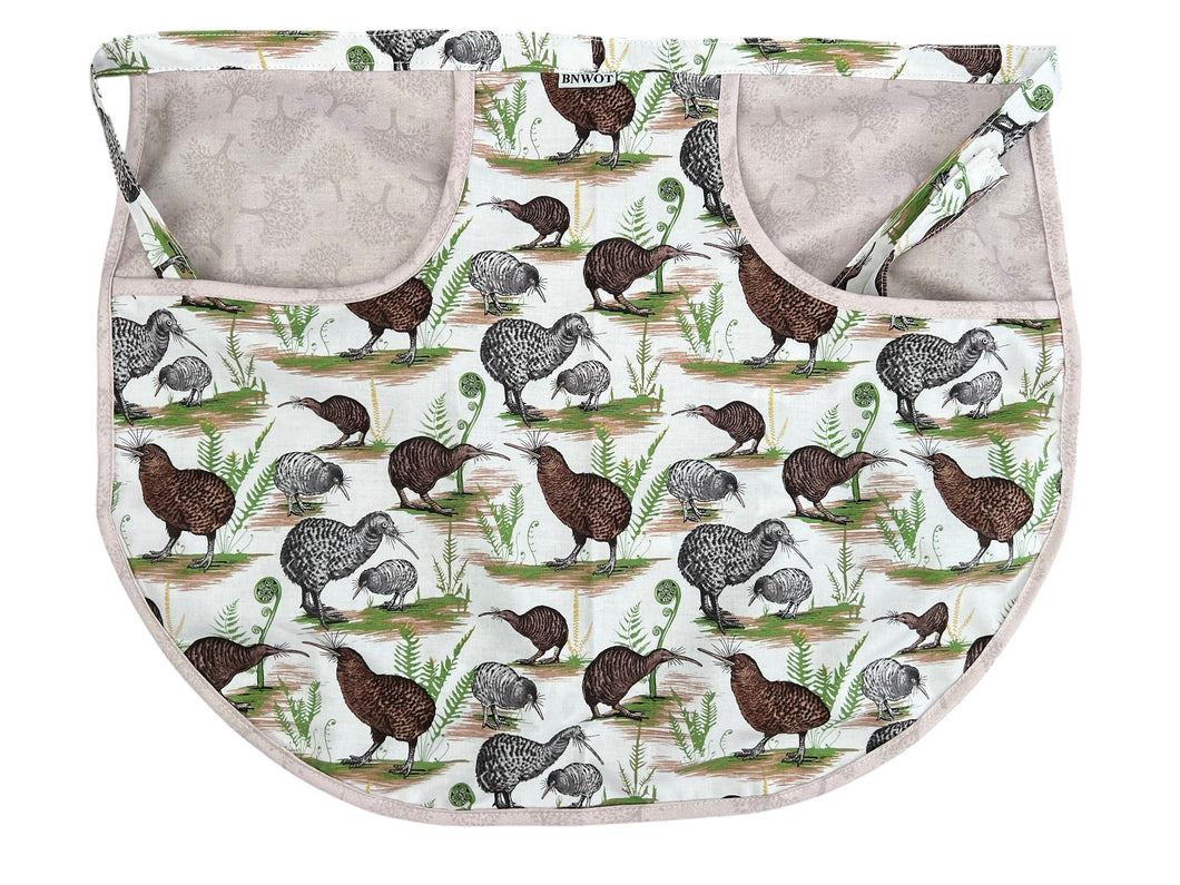 Peg Apron Kiwi Birds