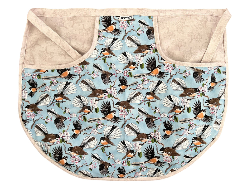 Peg Apron Blue Fantails