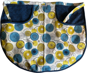 Peg Apron Circles & Chartreuse