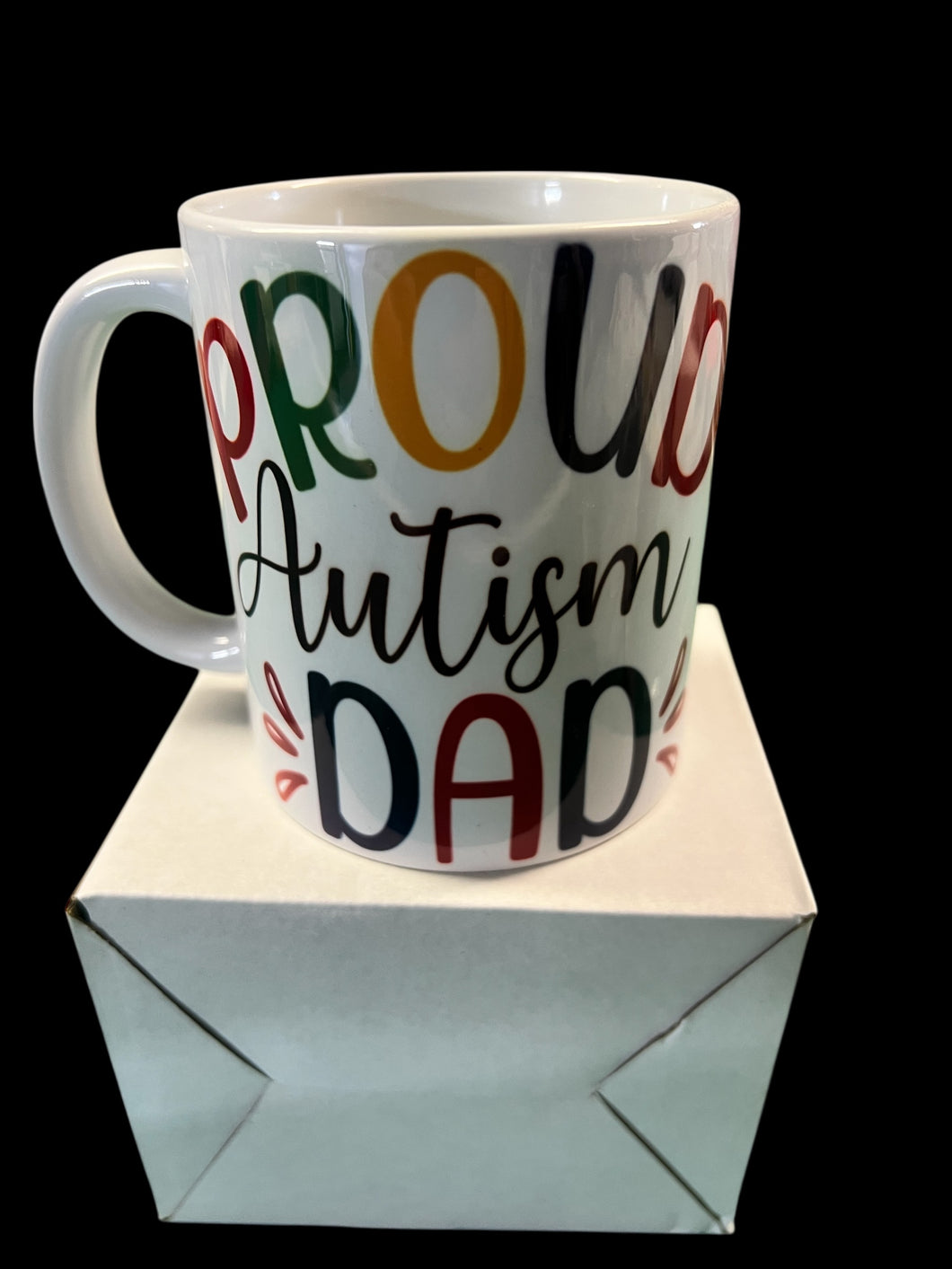 Proud Autism Dad 11oz Mugs - 2 Designs to Choose